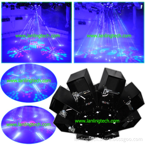 8 Claw UFO Light Musical Christmas Moving (LEN840BB)
